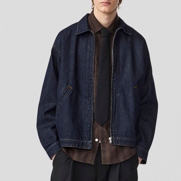 NN07 Petrus 1843 Jacket Raw Indigo