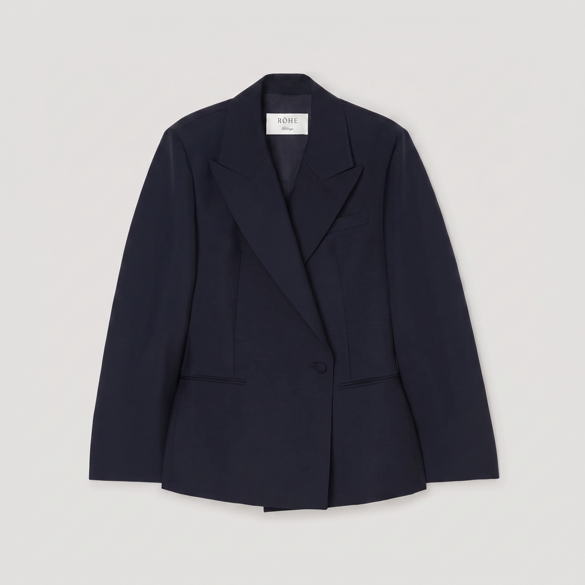 Róhe Hourglass Shaped Blazer Navy