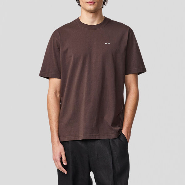 NN07 Adam 3209 EMB T-Shirt Coffee