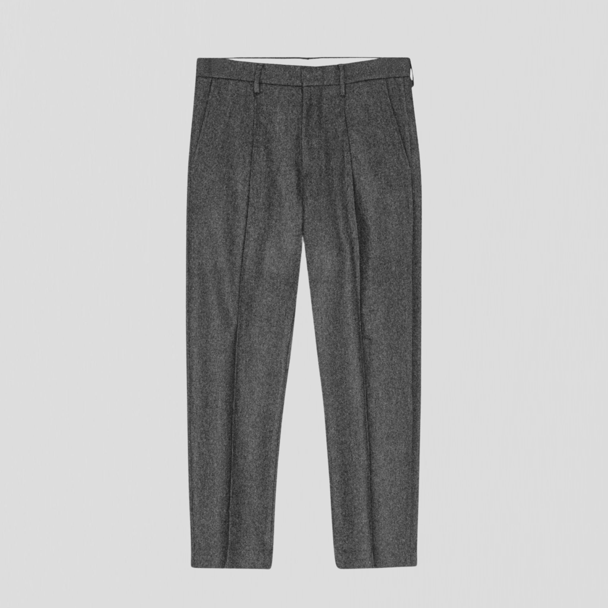 NN07 Bill 1630 Trousers Antracite Grey Melange