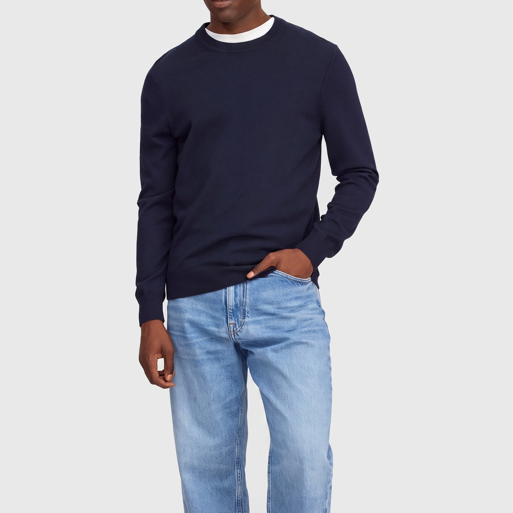 NN07 Ted 6605 Sweater Navy Blue