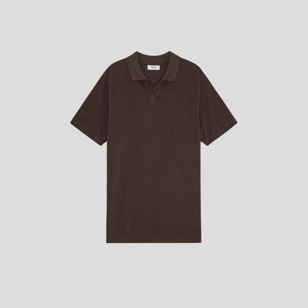 NN07 Paul SS 3462 Poloshirt Coffee