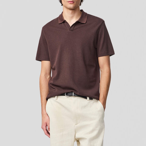 NN07 Paul SS 3462 Poloshirt Coffee