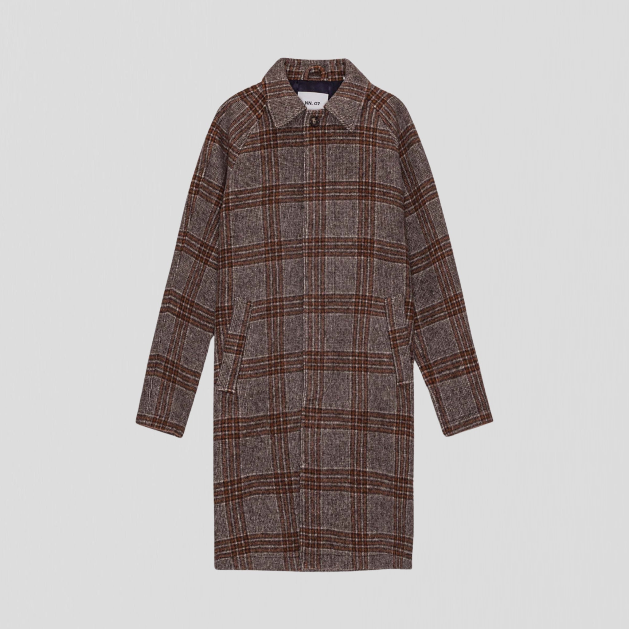 NN07 Rocko 8442 Coat Multi Check