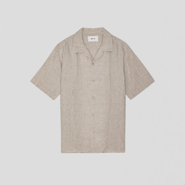 NN07 Julio SS NO PKT 5708 Shirt Oat
