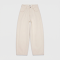 Róhe Berber Barrel Leg Denim Ecru