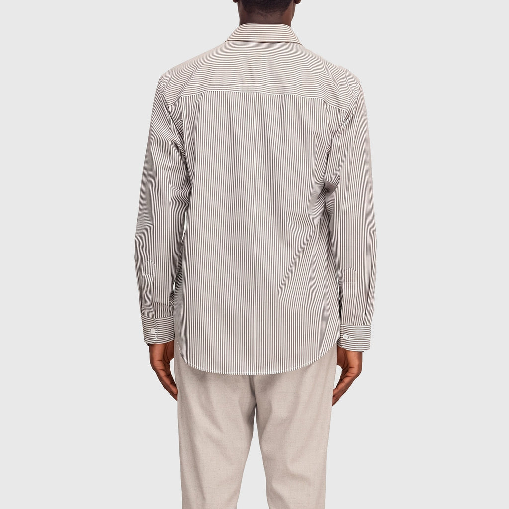 NN07 Quinsy APP 5322 Shirt Brown Stripe