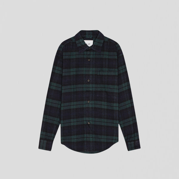 NN07 Adwin 5292 Shirt Green Check