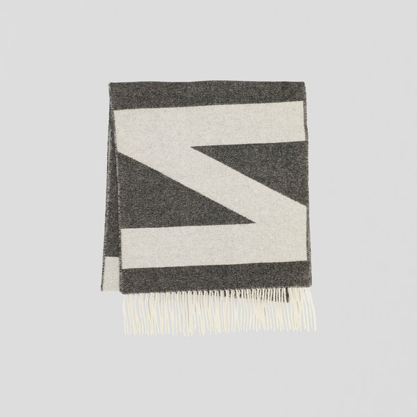 NN07 Logo Scarf 9021 Black Multi