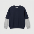 Johny Amy Sweater Navy/ Grey