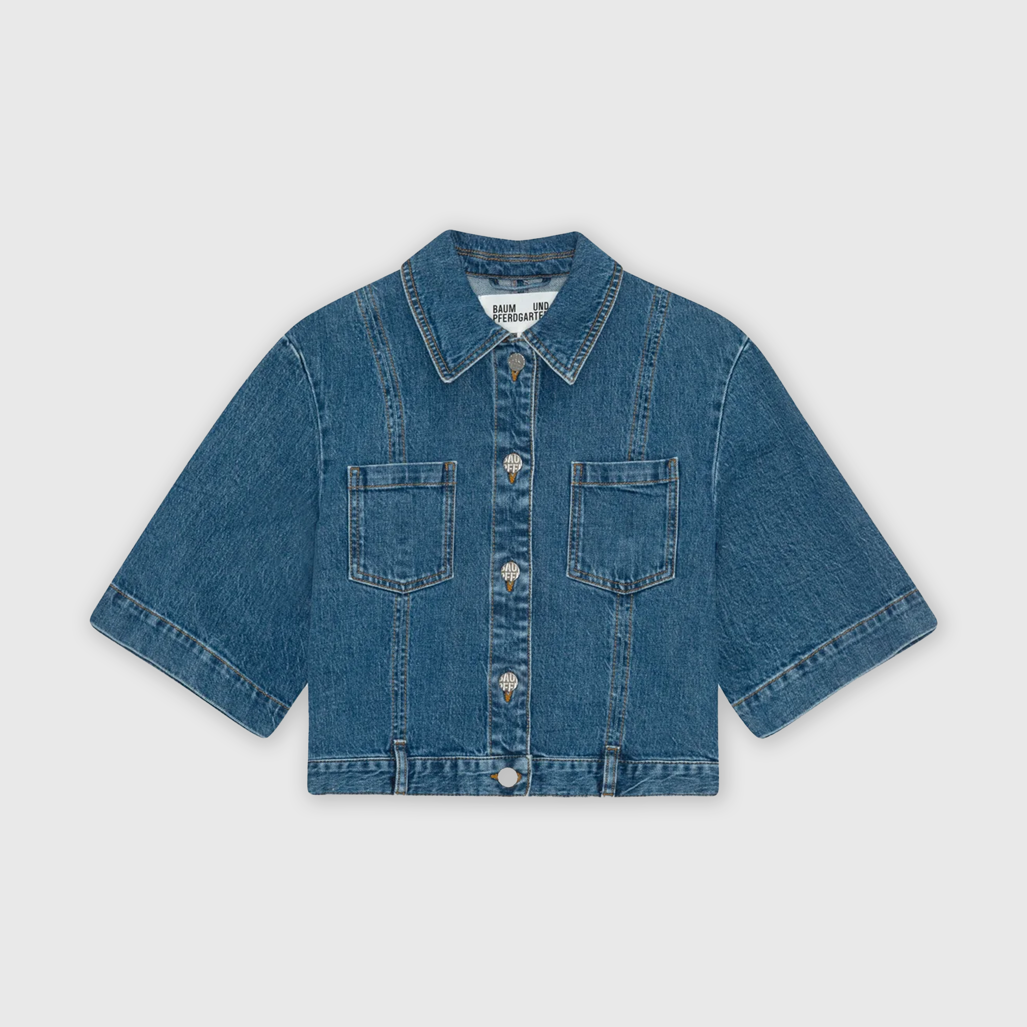 Baum und Pferdgarten NO 05 Jacket Worn Out Blue