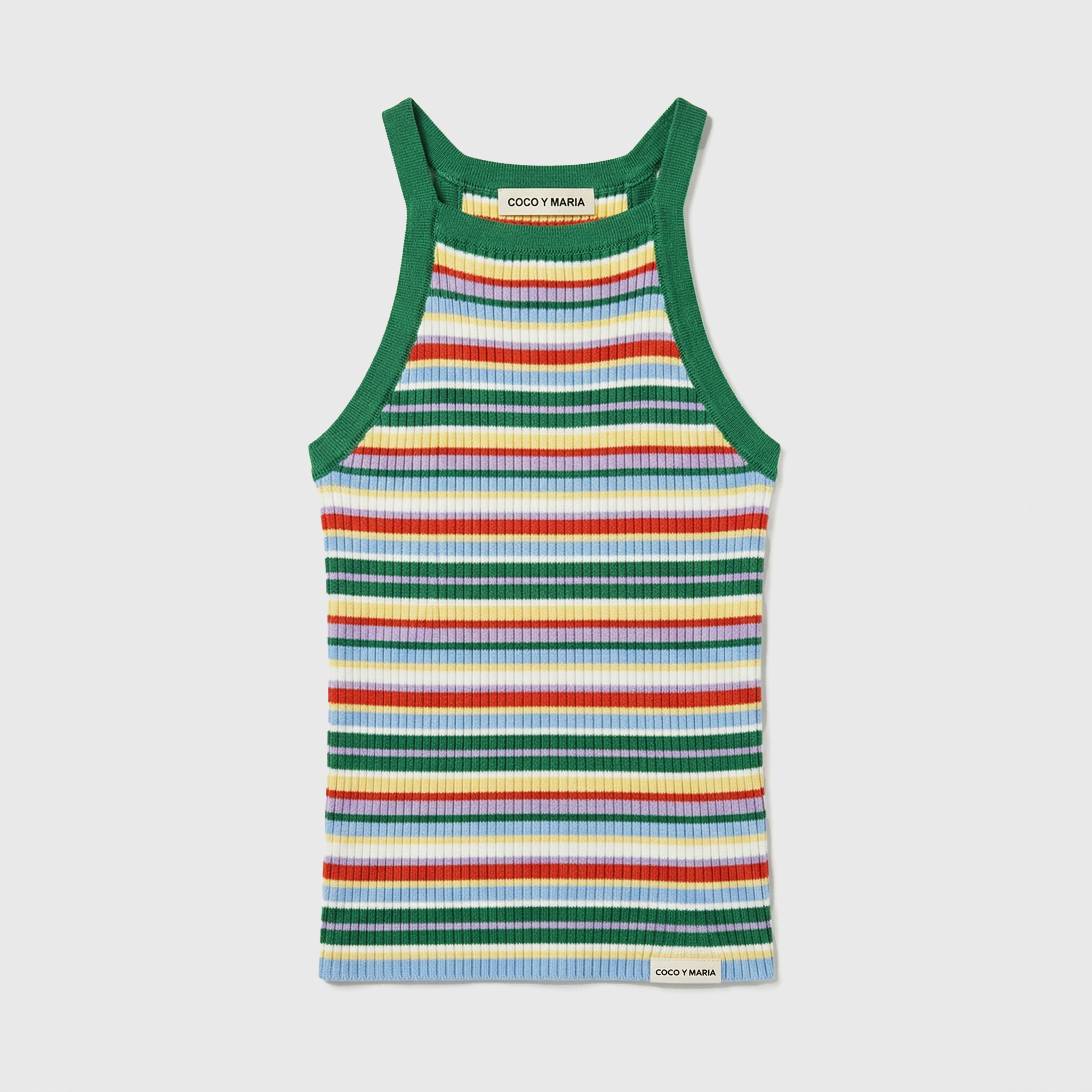 Coco y Maria Tank Top Multicolor Stripe