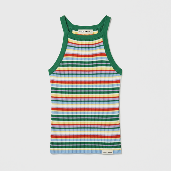 Coco y Maria Tank Top Multicolor Stripe
