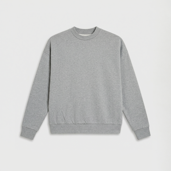 Darkpark Ben Crewneck Sweatshirt Dark Grey Melange