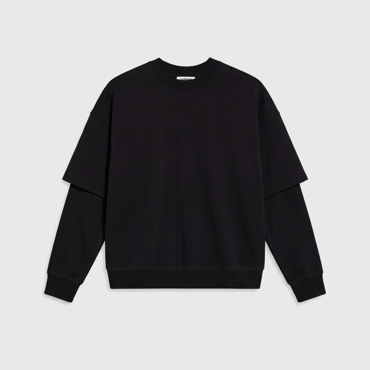 Darkpark Troy Double Sleeve T-Shirt Black