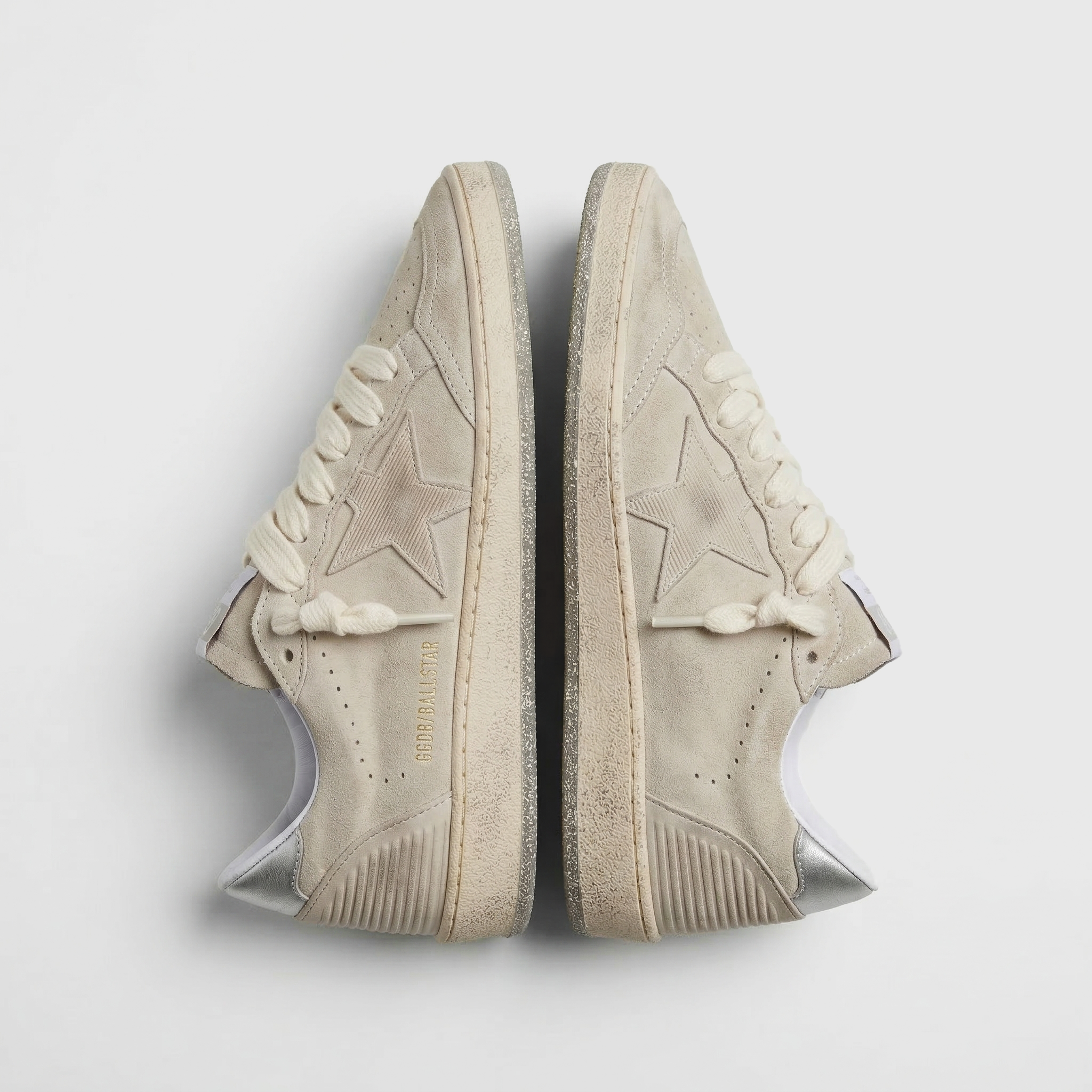 Golden Goose Ball Star Grey/ Silver