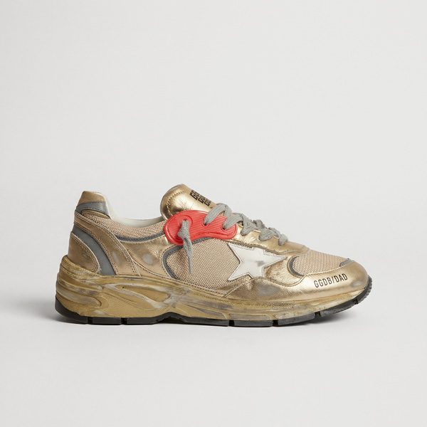 Golden Goose Dad-Star Gold/ Cream/ White