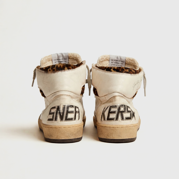 Golden Goose Sky-star White/ Beige/ Brown Black Leo