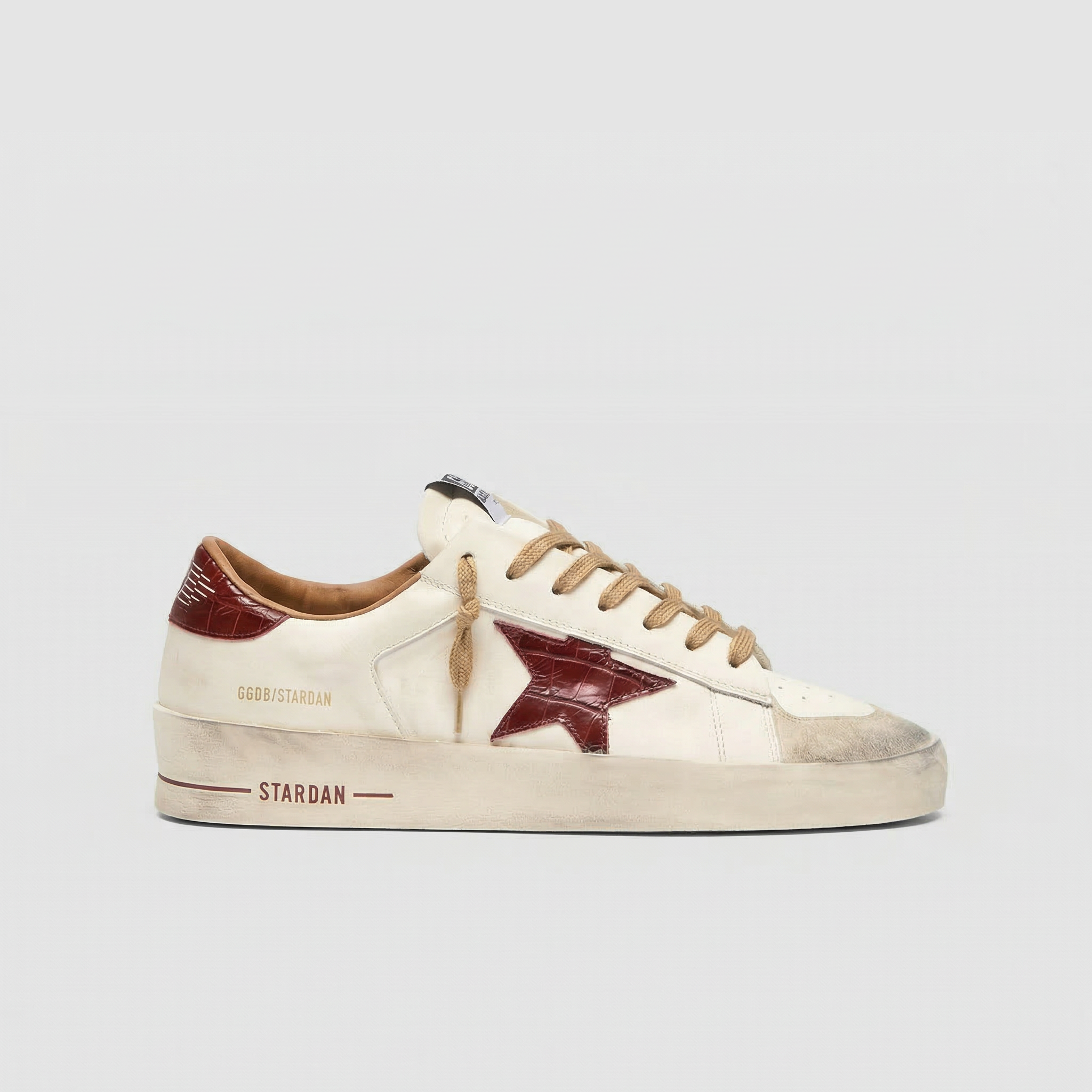 Golden Goose Stardan White/ Dark Green