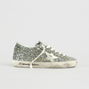 Golden Goose Super-Star Platinum/ Green