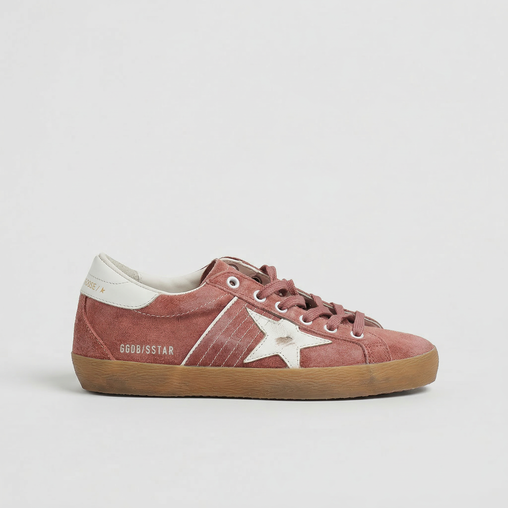 Golden Goose Super-Star Red Rust/ White