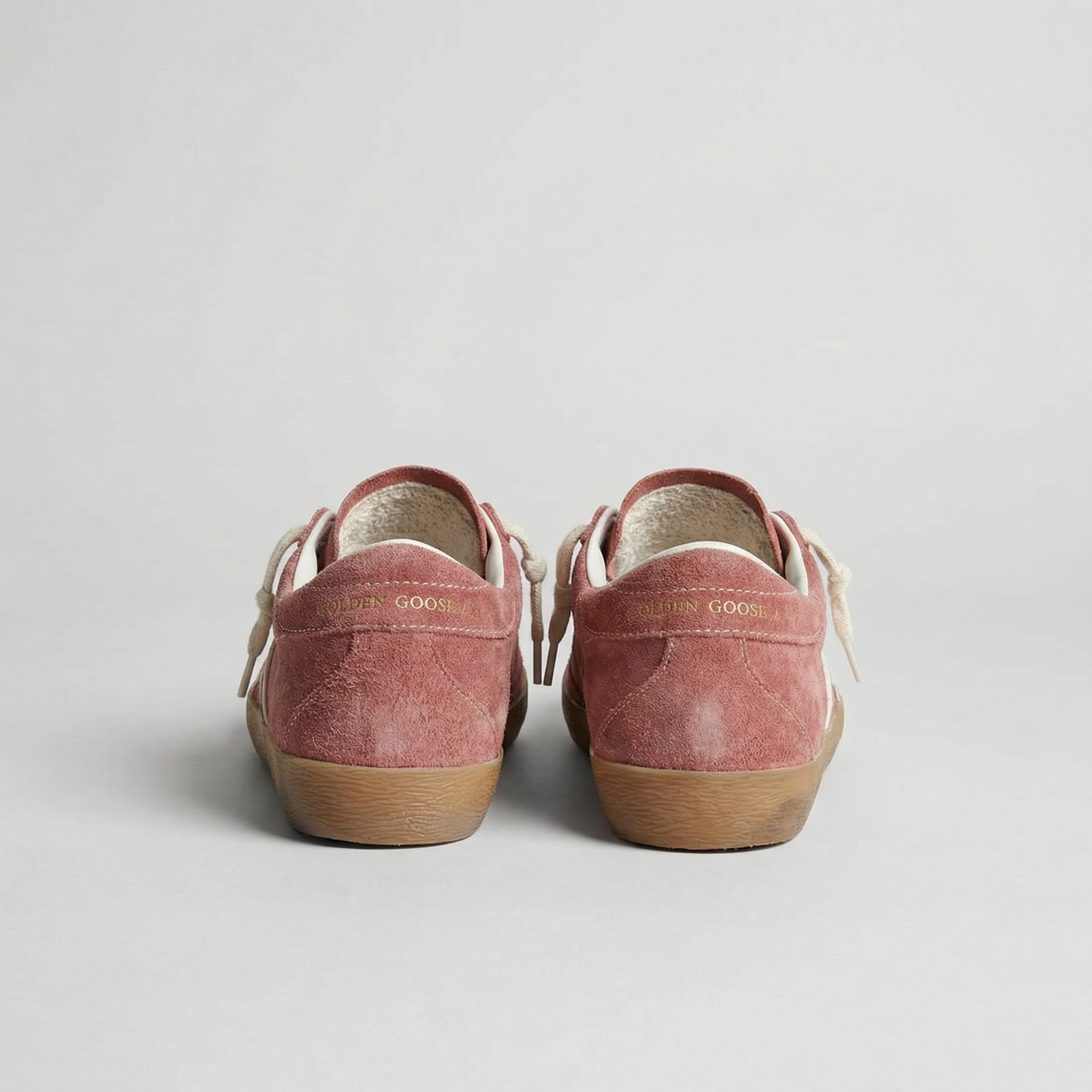 Golden Goose Super-Star Red Rust/ White