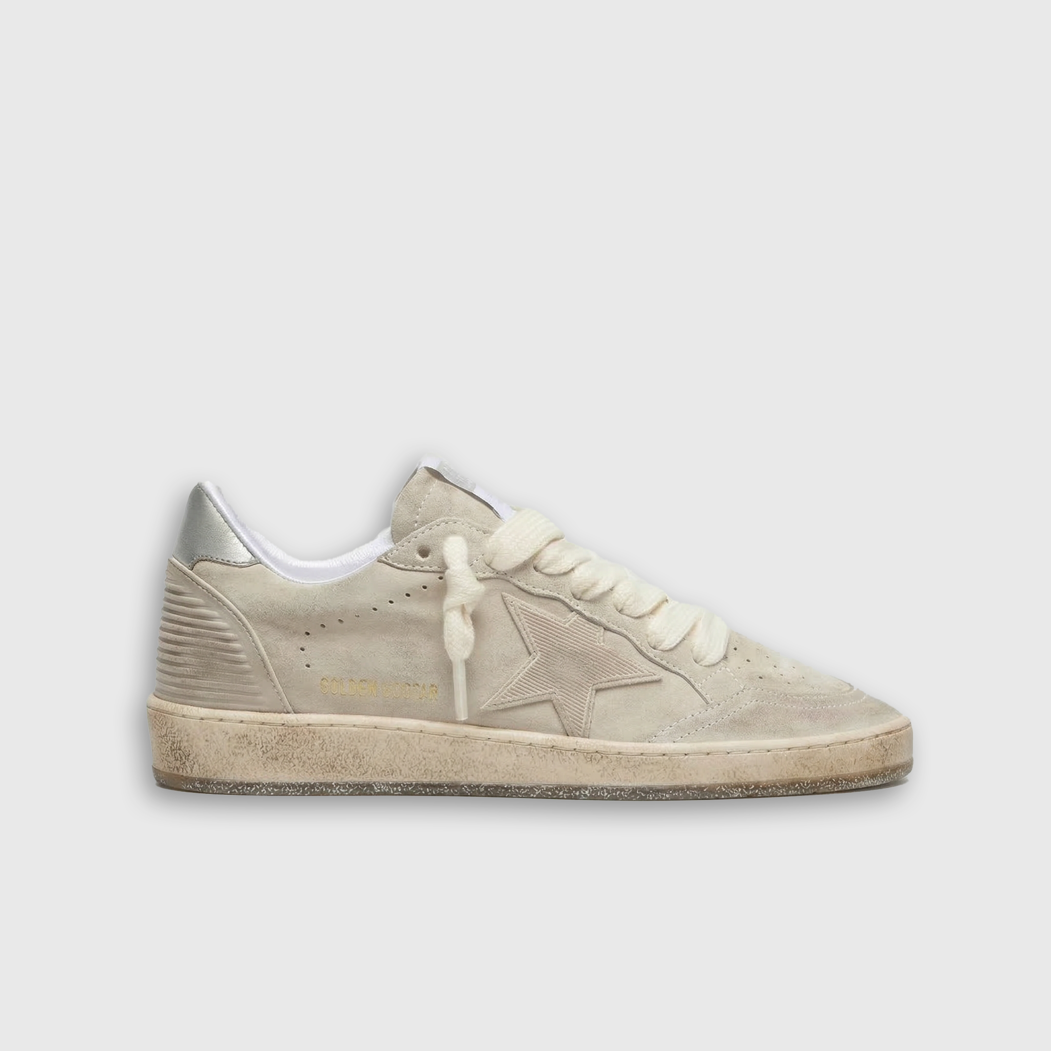 Golden Goose Ball Star Grey/ Silver