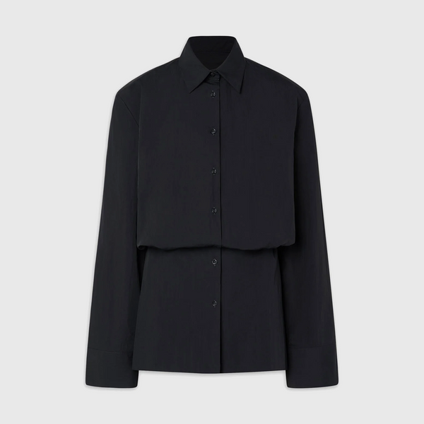 Halfboy Shirt Dress Antracite