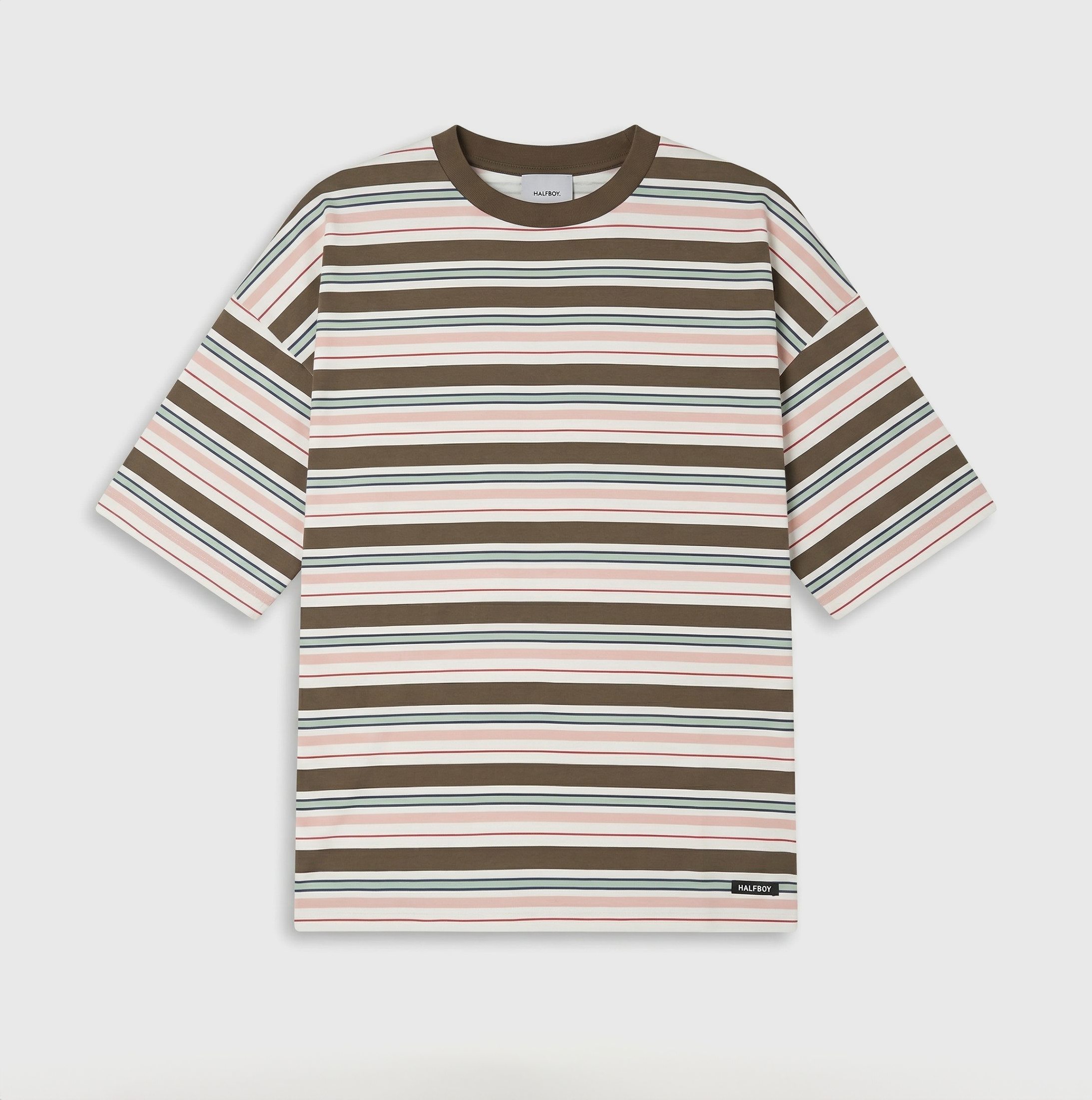 Halfboy Stripes T-Shirt Multicolor Stripes