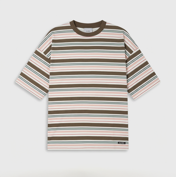 Halfboy Stripes T-Shirt Multicolor Stripes