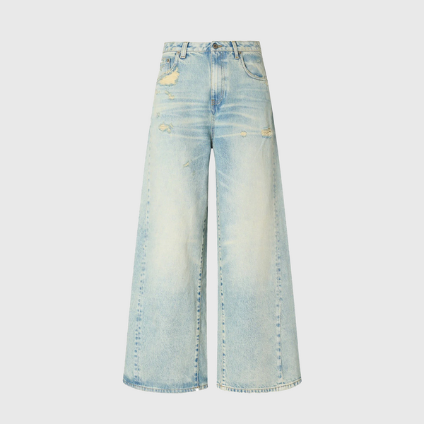 Halfboy Wide Leg Jeans Vintage Stone Wash