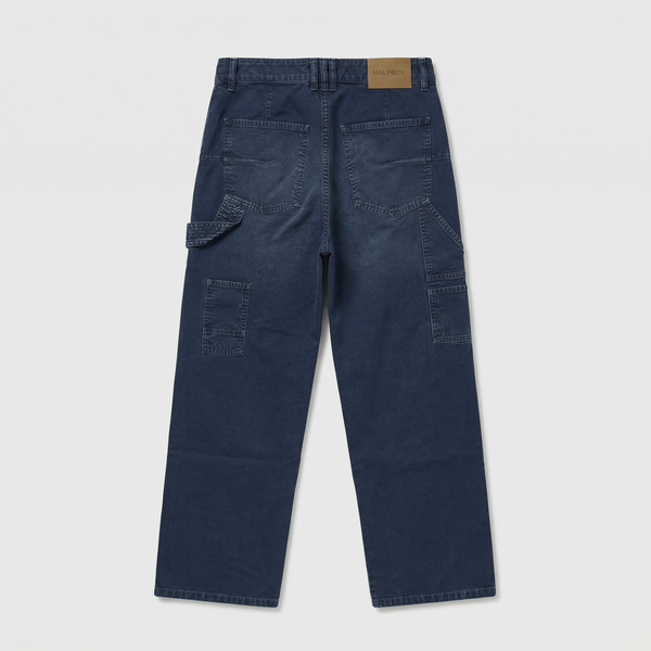 Halfboy Worker Trousers Mood Indigo