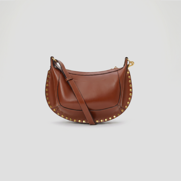 Isabel Marant Oskan Moon Bag Cognac