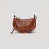 Isabel Marant Oskan Moon Bag Cognac