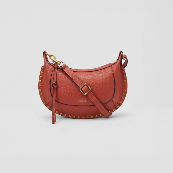 Isabel Marant Oskan Moon Bag Scarlet Red