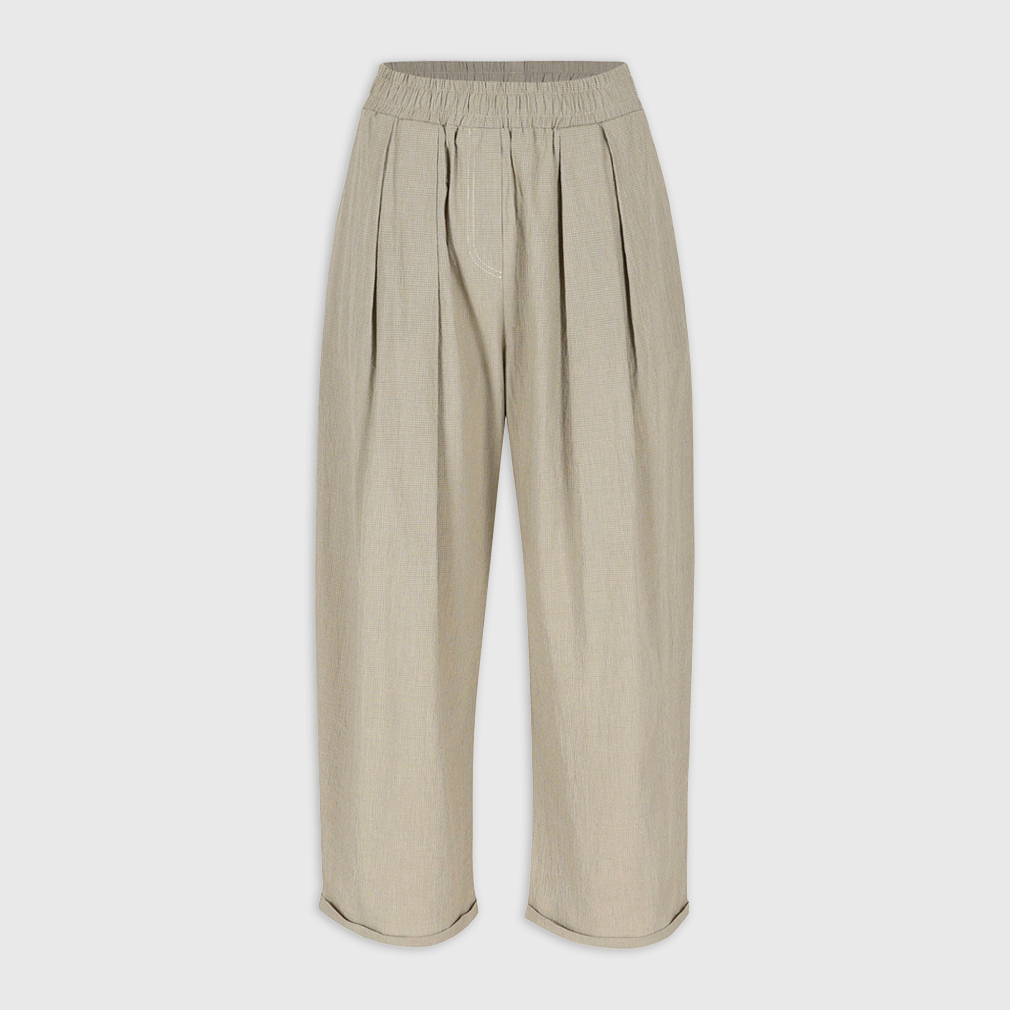 Johny Andre Trouser Beige Check