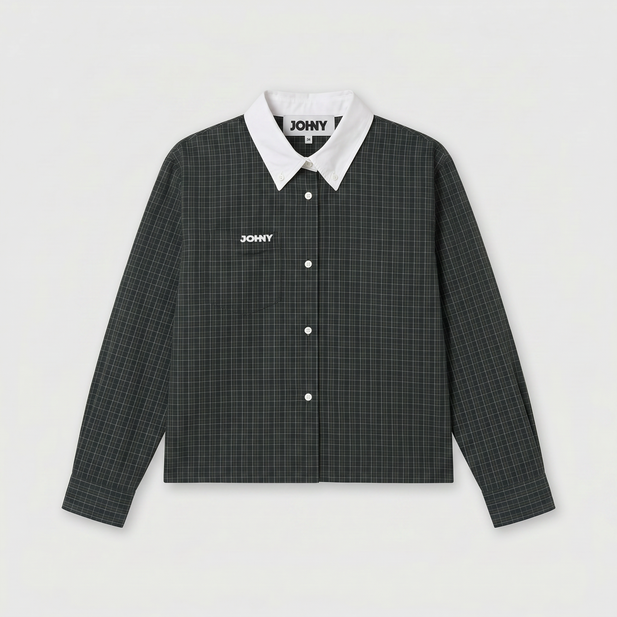 Johny Berro Check Blouse Green/ Blue