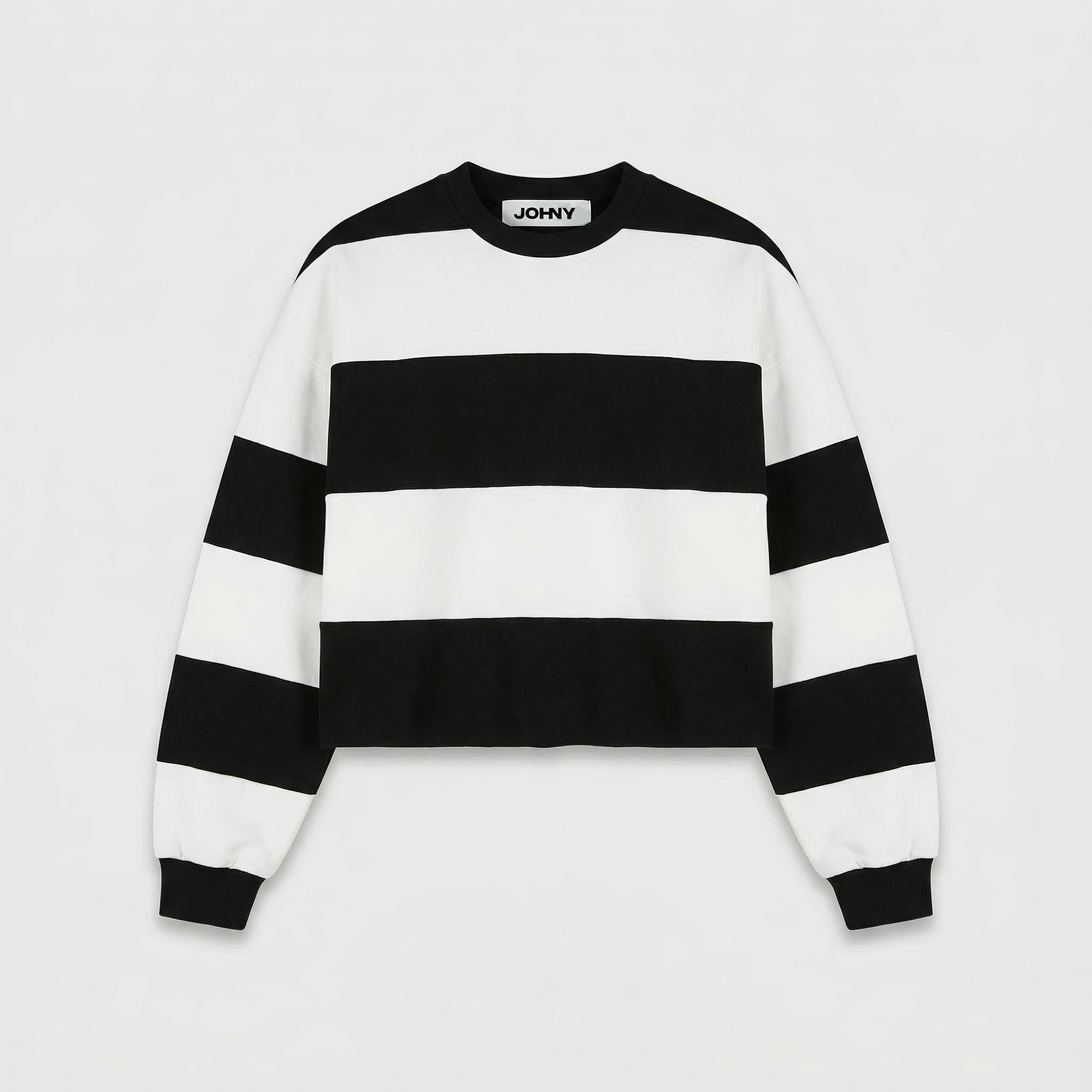 Johny Derek Sweatshirt Navy/ Off White