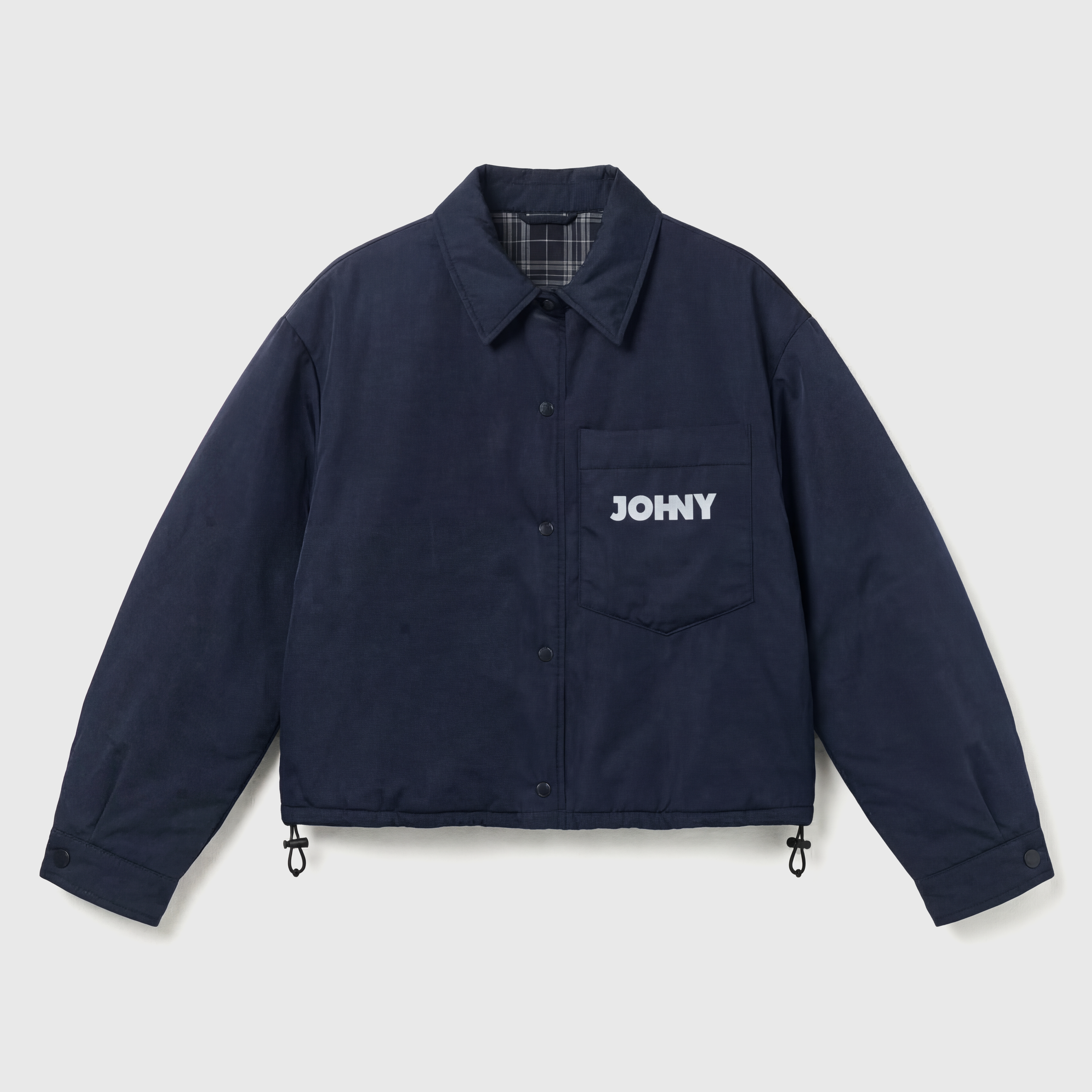 Johny Erin Bomber Jacket Blue