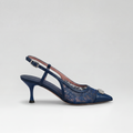 Morobé Deliah 12 Sandal Dentelle Navy