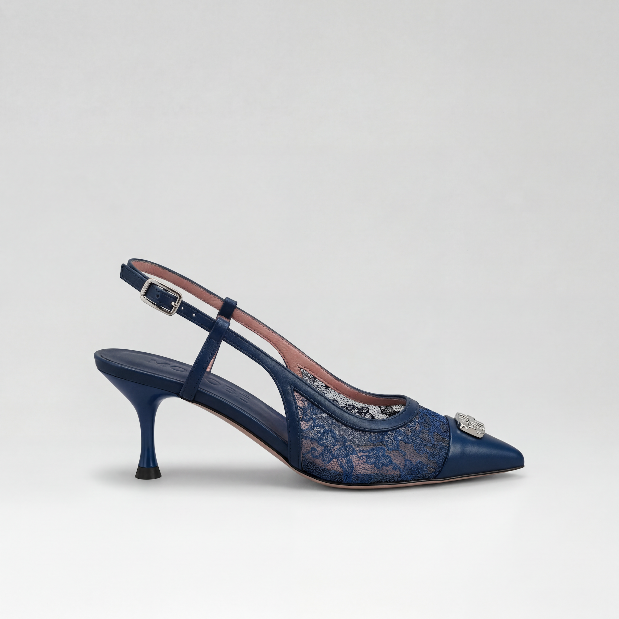 Morobé Deliah 12 Sandal Dentelle Navy