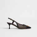 Morobé Delilah 02 Sandal Black Mesh