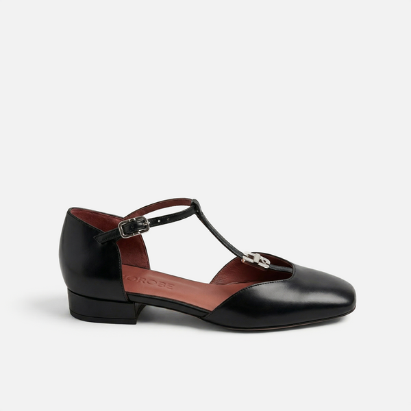 Morobé Florence 01 Ballerina Black Nappa