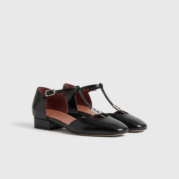 Morobé Florence 01 Ballerina Black Nappa