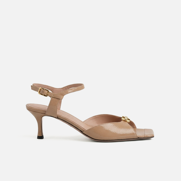 Morobé Grace Logo 90 Sandal Mocha Mousse