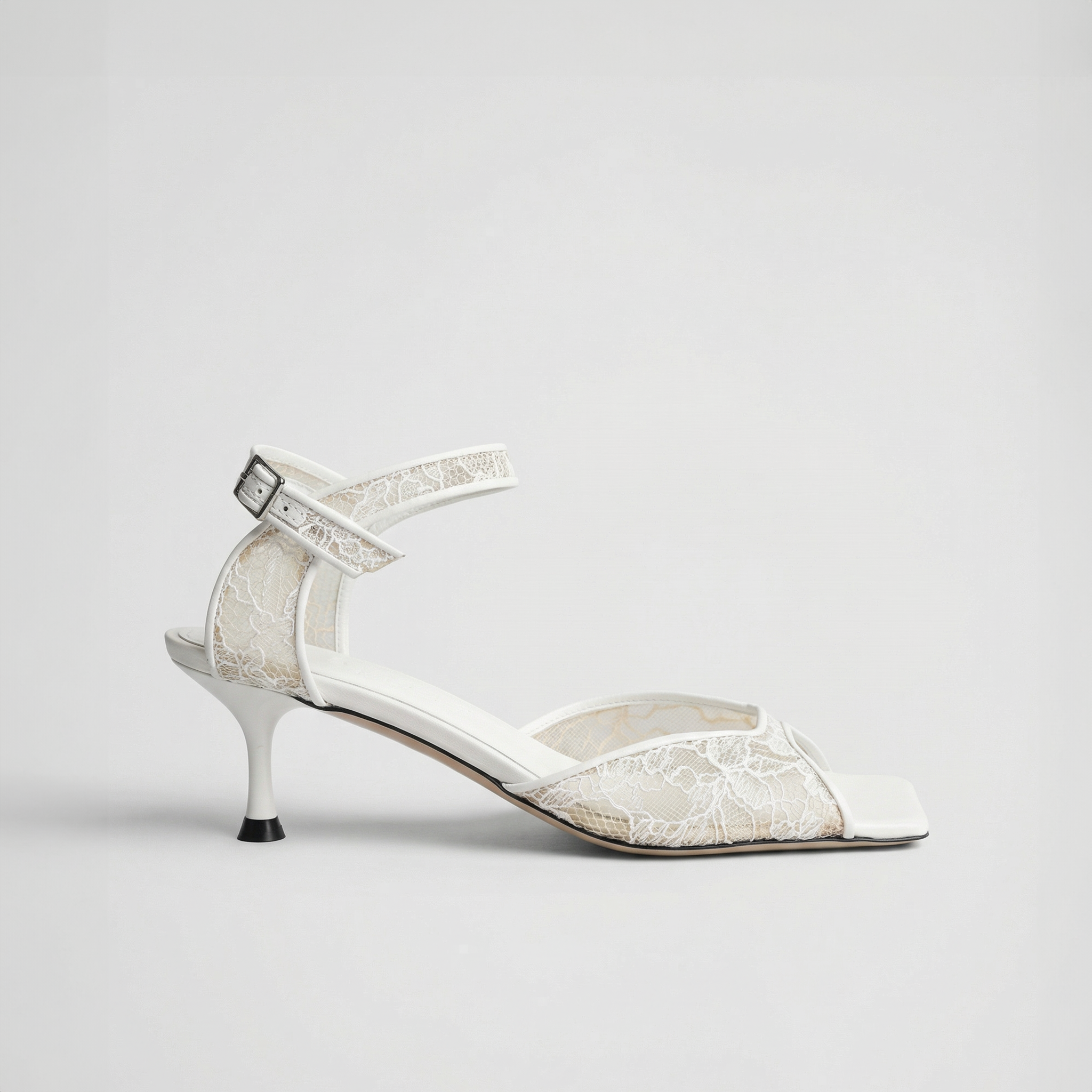 Morobé Griselda 15 Sandal Dentelle White