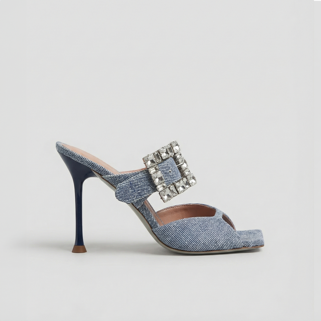 Morobé Stefania 25 Sandal Jeans Blue