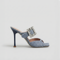 Morobé Stefania 25 Sandal Jeans Blue