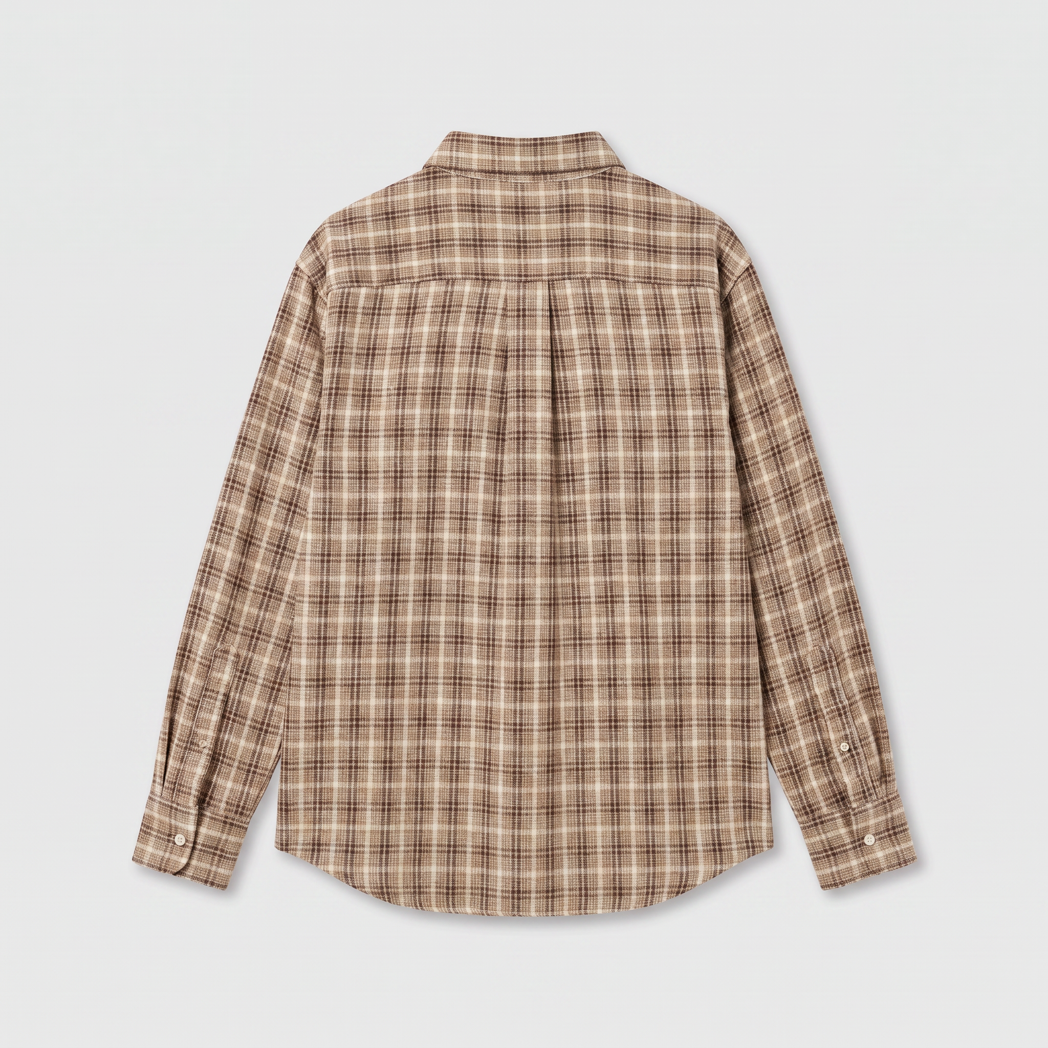 Róhe Oxford Bouclé Check Shirt Boucle Check
