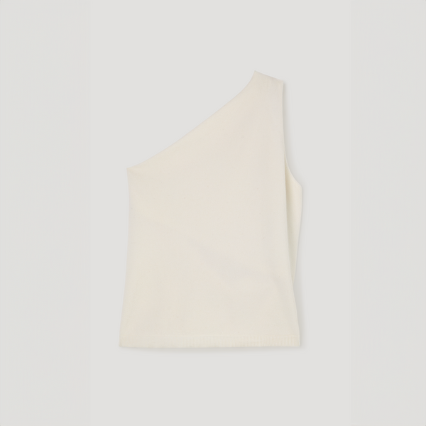 Róhe Sculptural Knitted Top Off White